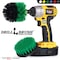 Drill Brush Power Scrubber By Useful Products 5 in W 5 in L Brush, Green G-S-4O-QC-DB - alternate 5